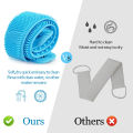 HOT Back Scrubber for Shower,Inmorven Bath Body Brush Silicone Back Brush Extra Long Exfoliating Body Scrubber with Handle Men Women. 