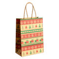 Christmas-themed Gift Bags Kraft Paper Bags Xmas Decoration Candy Gift Bags Christmas Gift Bags Apple Packaging. 