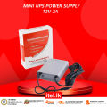Mini Ups Power Supply Outdoor CCTV 12V 2A Built-in Battery Working System (code:4050). 