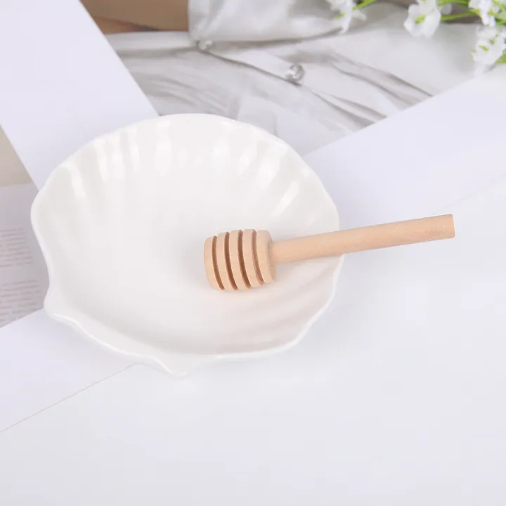 1/5/10/20PCS%208CM%20Mini%20Wooden%20Honey%20Dipper%20High%20Quality%20Honey%20Stir%20Bar%20Mixing%20Handle%20Jar%20Spoon%20Kitchen%20Tools%20-%20Image%207