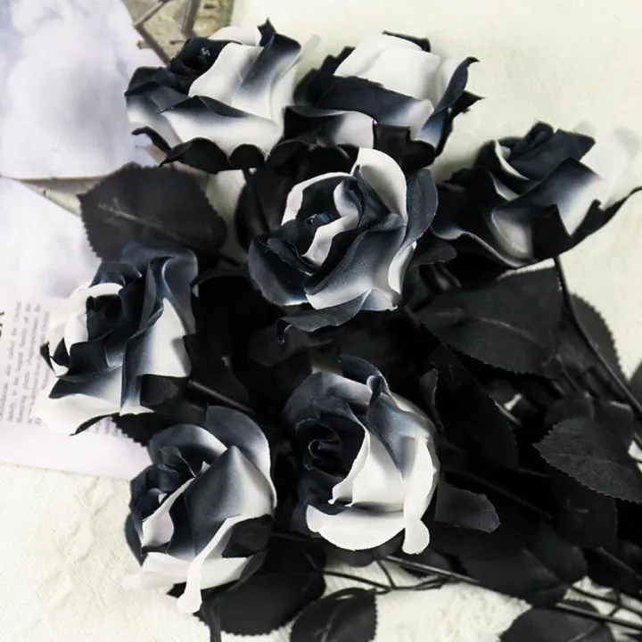 Black%20Rose%20Ornament%20Elegant%20Cloth%20Simulated%20Rose%20Artificial%20Flower%20for%20Halloween%20Home%20Decor%20Party%20Decoration%20Event%20Decor%20-%20Image%204