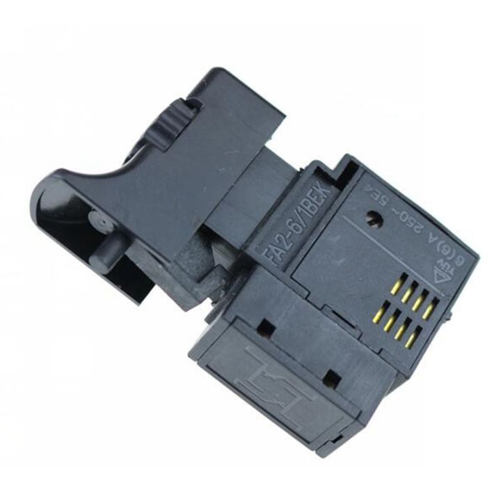 1PCS%20FA2-6/1BEK%20250V%206A%205E4%20Lock%20on%20Power%20Tool%20Electric%20Drill%20Trigger%20Switch%20Electric%20Tool%20Fittings%20Switch%20-%20Image%204