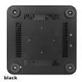 All Aluminum Chassis Mini HTPC Case- Mini ITX Computer Cases for Gaming PC Desktop with 8Pin Supply PSU White. 