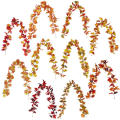Seasonal Decoration Thanksgiving Home Decor Autumn Leaves Garland Foliage String Hanging Rattan Decoration. 