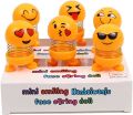 6 PCS Car Dashboar Emoji Spring Smile Face Dancing Dolls,Car Interior Decoration Cute Shaking Head Dolls, Creative Shaking Head Spring Dancing Doll Toy for car Dashboard/Home/Desktop Decoration/Kids Toys（6 Pack）. 