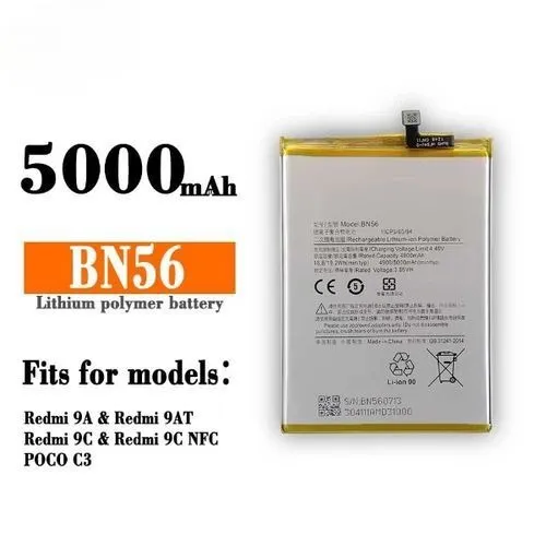 XIAOMI%20REDMI%209A%20Battery%20Real%20Capacity%20Replacement%20New%20Phone%20Mobile%20Battery%20Real%20Capacity%200%20Cycle%20-%20BN56-5000mAh%20-%20Image%202