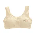 LJMOFA Teen Girl Sports Exquisite Cute Rabbit Bra Kids Top Camisole Underwear Young Puberty Small Training Bra B213. 