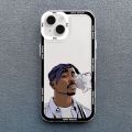 Rapper 2pac Singer Tupac Phone Case for Iphone 11 12 Mini 13 15 Pro Max SE2 14 7 8 Plus X XS XR Soft Shockproof Back Cover Funda. 