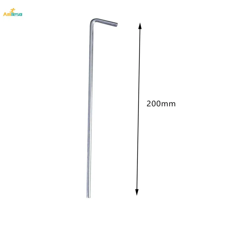 50Pcs%20Tent%20Pegs%2020cm%20Garden%20Stakes%20Nails%20Aluminum%20for%20Outdoor%20Camping%20Sturdy%20-%20Image%208
