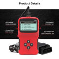 Geepact Car V309 OBD Diagnostic Tool Auto Car Scanner Car Code Reader Diagnostic Repair Tool Vehicle Diagnostic Scanner Digital Display Auto Accessories For 12V Type Car. 