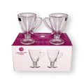 LIRMARTUR Glass Irish Coffee Mug 120ml 6Pcs Set P-179 Coffee Mugs for Drinking Durable Glassware Mugs Tea Mug. 