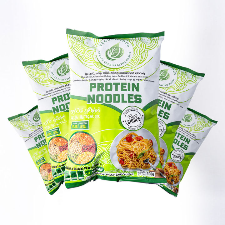 Vegolicious Protein Noodles 5 Pack Bundle