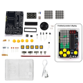 DIY Pixel Game Kit Mini Pixel Game Console with Voice Electronics DIY Soldering Project Practice Solder Learning Set A. 