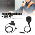 Hand Microphone + U94 PTT 7.1mm High Strength Shoulder Microphone PU Line. 