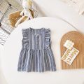 Cute Princess Baby Girls Dress Comfortable Fashionable Sleeveless Kids Clothing Korean Style. 