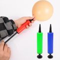 Portable Pump Balloon Inflator Multi-purpose Large Hand Push Inflator Wedding Birthday Balloon Party Supplies Random Color. 
