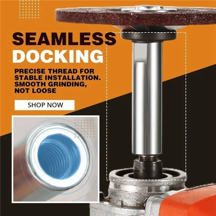 2X%20Angle%20Grinder%20Extension%20Connecting%20Rod%20M10%20Thread%20Rotary%20Shaft%20Polish%20Wheel%20Sander%20Pad%20Angle%20Grinder%20Accessories%20-%20Image%206