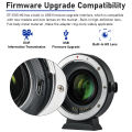Viltrox EF-EOS M2 EF-M Lens Adapter ring 0.71x Focal Reducer Speed Booster Adapter for Canon EF lens EOS M mount Camera M6 M3. 