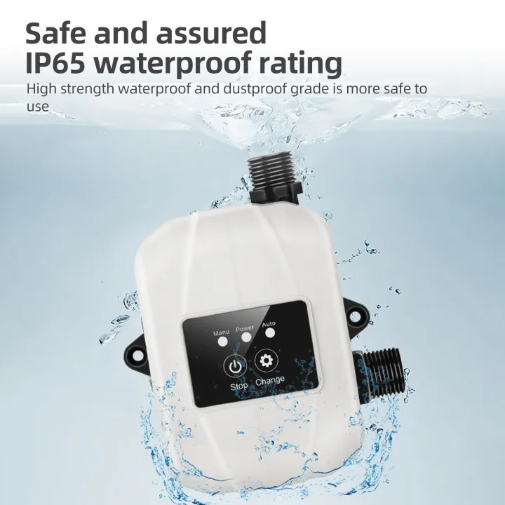 Water%20Pressure%20Booster%20Pump%20for%20Home%2024V%20Automatic%20Shower%20Water%20Pressure%20Booster%20Silent%20Water%20Recirculating%20Pump%20with%20Power%20Adapter%20150W%20Max%20Lift%2092ft%20for%20Sprinklers%20Shower%20Kitchen%20Garden%20-%20Image%208