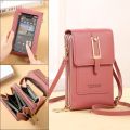 Women Bags Soft Leather Wallets Touch Screen Cell Phone Purse Crossbody Shoulder Strap Handbag for Female Cheap Women's Bags. 