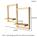 Wooden Wall Décor / Plant Wall Shelf / Wooden Wall Shelf / Decorative Wall Décor / wooden / Wall Hanging Shelf / Wooden Plant Holder PW102. 
