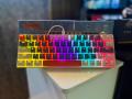 T60 Mechanical Keyboard 100 Keys RGB Backlight Blue Switch USB Wired Mechanical Gaming Keyboards Type-C Personalized Keycap. 