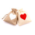 10x14cm Linen Drawstring Bag Vintage Natural Burlap Gift Candy Bags Wedding Candy Bags Jute Gift Jewelry Pouch. 