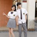 Zhao Liying Same Style School Uniform jk Uniform Women's Summer White Shirt Pleated Skirt Junior High School Style Graduation Class Uniform Suit. 