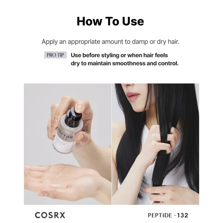 COSRX%20PEPTIDE-132%20Ultra%20Perfect%20Hair%20Bonding%20Oil%20Serum%2028ml%20-%20Image%206