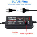220V To 3V 5V 6V 9V 12V 15V 18V 24V 1A 2A 3A 5A AC DC Adjustable Power Adapter Supply Display Screen Voltage Regulated. 
