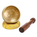 3.2 Inch Tibetan Singing Bowl Zen Meditation Yoga Meditation Bowl Wooden Stick Cushion. 