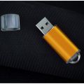 【32GB Gold】 Memory Usb Key 2.0 16gb 32gb 64gb 8gb Flash Pen Drive Custom Logo Wedding Video(over Free Logo). 