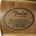 Fender CD 60 NAT-DS-V2 Dreadnought 6 String Acoustic Box Guitar with bag - Mahogany Body. 