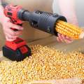 Corn Strip Thresher, Corn Thresher Strip Tool, Hand Drill for Popcorn Manual Multifunction Corn Peel. 