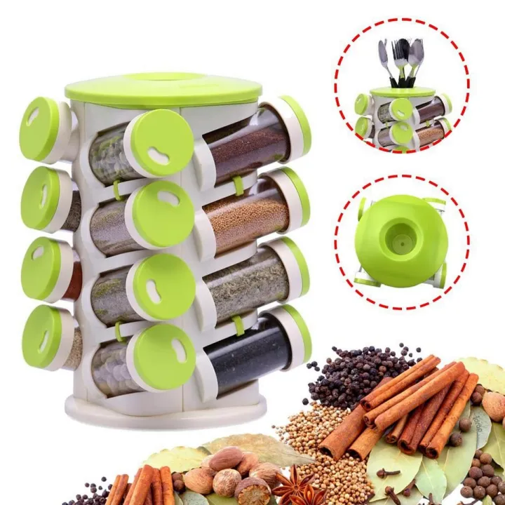 16%20Slot%20Spice%20Rack%20with%20Cutlery%20Holder%20by%20Prime%20Trueware,%20BPA-Free%20Food%20Grade%20Plastic%20for%20Kitchen%20Efficiency%20-%20Image%204