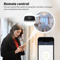 Tuya WiFi Smart Switch APP Wireless Controller Universal Breaker Timer Smart Life Work with LED Light Switch Alexa Accessories. 