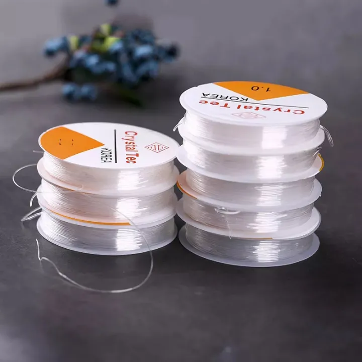 Crystal%207m%200.8mm%20DIY%20Cords%20Elastic%20Line%20Beading%20Stretch%20Jewelry%20Making%20Supply%20String%20Thread%20Wire%20String%20Jeweler%20Thread%20-%20Image%202