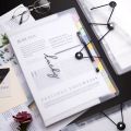 【HOT】 A4 Multigrid File Document Pouch Folder Holder Organizer Planner Organ Bag Folder Material Bill Storages Office Accessories. 