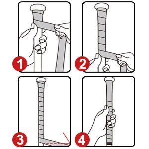 AMASPORT%201.1mm%20Baseball%20Bat%20Grip%20Tape%203/5/12/20PCS%20Anti-Slip%20Softball%20Bat%20Wrap%20Grip%20Tape%20Control%20and%20Anti-vibration%20Grip%20-%20Image%206