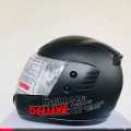 U.P.Co Deluxe  Black Matt  Motor Bike Helmet SLS Certified. 