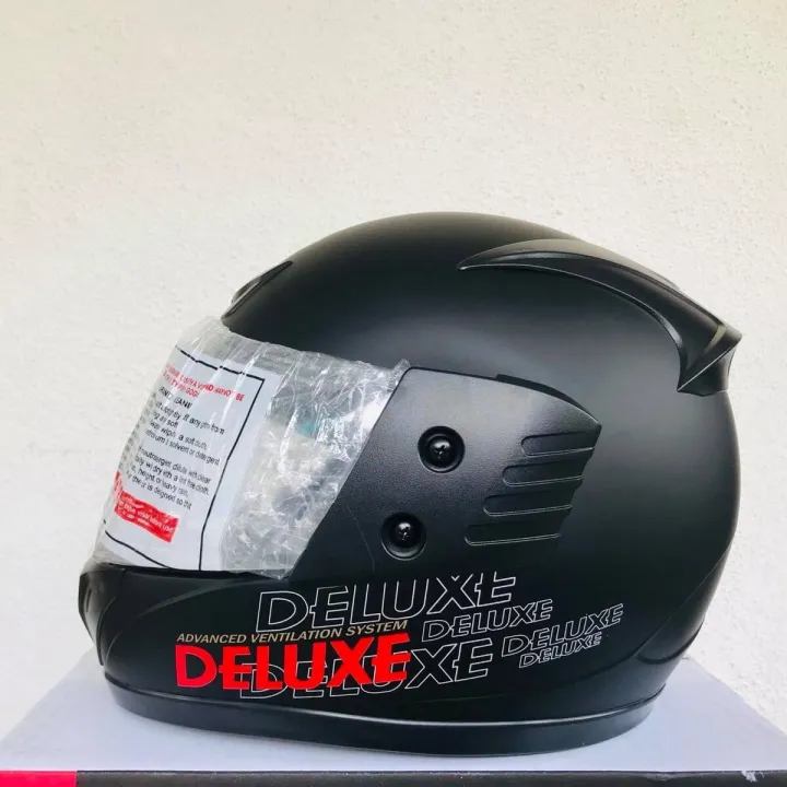 U.P.Co%20Deluxe%20%20Black%20Matt%20%20Motor%20Bike%20Helmet%20SLS%20Certified%20-%20Image%202
