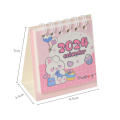 Mini Desktop Calendar Calendar Dual Daily Scheduler Table Planner Desktop Calendar Ornament. 