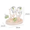 Baby Bottle Holder Cleaning Dryer Drainer Removable Baby Bottle Drying Rack Storage Rack Tree Shape Rack for Babies Bottles Item. 