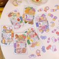 Panda Online 120PCS/Lot Cute Korean Stickers Ins Waterproof Bear Cartoon Sticker Set Phone Scrapbook Decorate. 