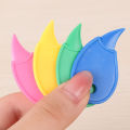 1/5/10Pcs Portable Anti Lost Mini Plastic Box Opener Letter Sharp Mail Envelope Opener Safety Papers Cutter Unpacking Supplies. 