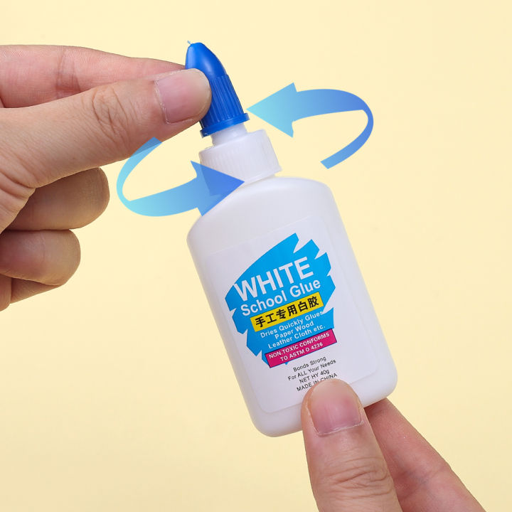 1/4PCS%2040ML%20Handmade%20White%20Glue%20Sticks%20Bonding%20Paper%20Crafts%20Student%20Stationery%20Gift%20Office%20School%20Supply%20Home%20Adhesive%20Tool%20-%20Image%202