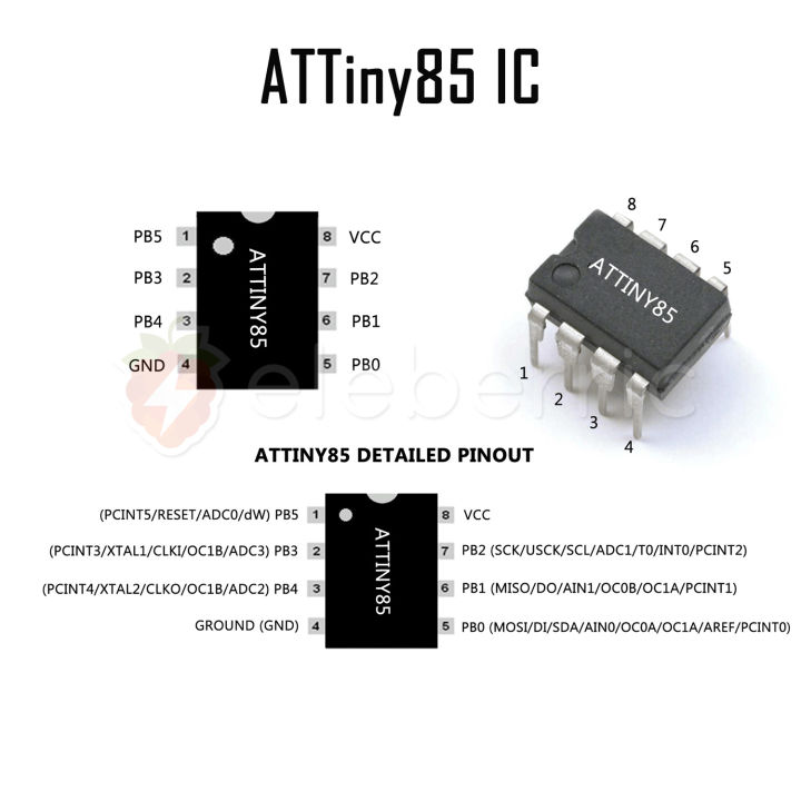 ATTiny85%20Programmer%20AVR%208-Bit%20Microcontroller%20DIP%20IC%20ATTiny%2085%2020PU%208KB%20Flash%20Memory%20Integrated%20Circuit%20-%20Image%205