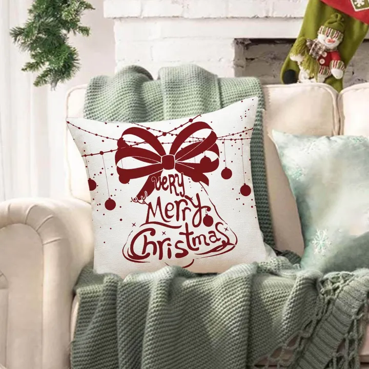 Christmas%20Throw%20Pillow%20Cover%20Cushion%20Cover%20for%20Sofa%20Xmas%20Decoration%20Bell%20-%20Image%203