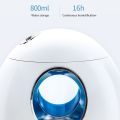 Tinzzi USB Cool Mist Sprayer Portable 800ml Electric Air Humidifier Aroma Oil Diffuser with 7Colorful Night Light for Home Car. 