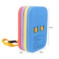 4 Layers Adult Kids Swimming Safety Training Belt Back Float EVA Foam Board Beginner Swimming Back Float Board Kick-board. 
